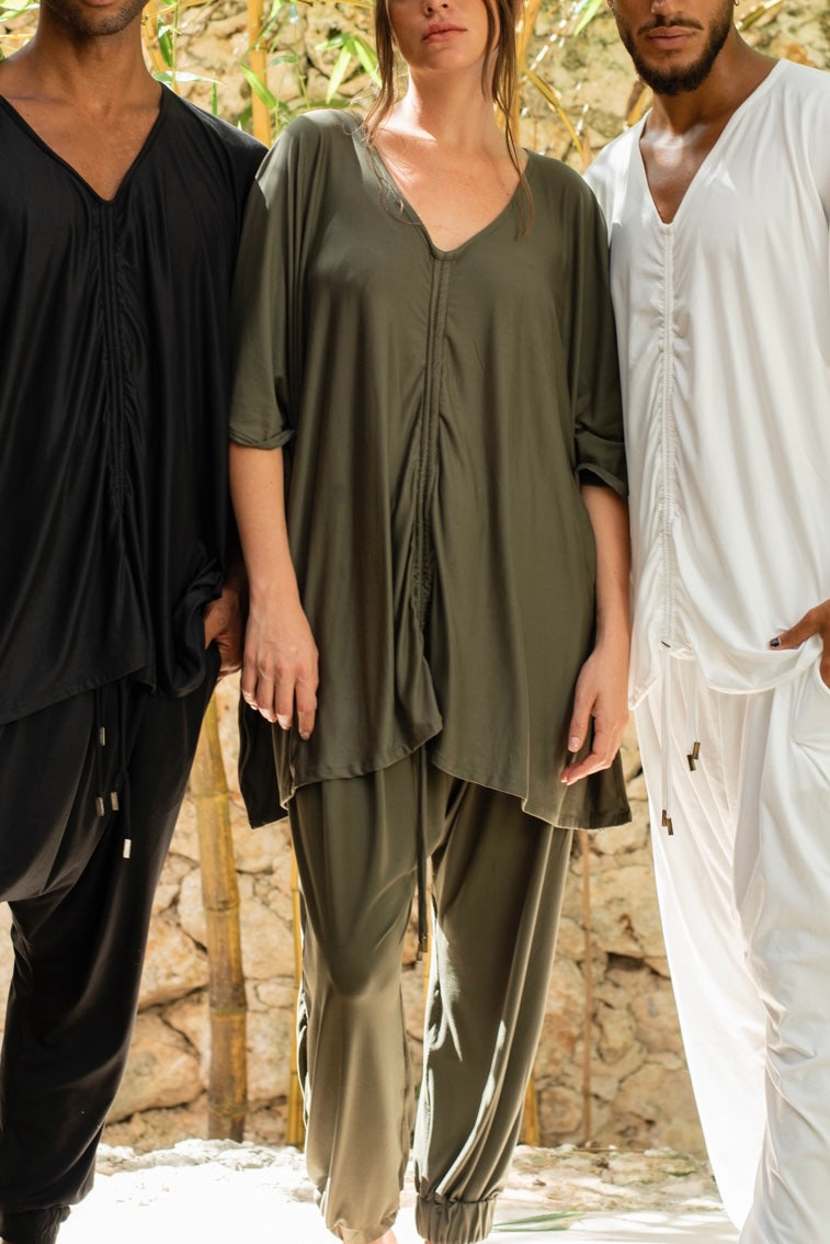 Twist Cotton T-Shirt